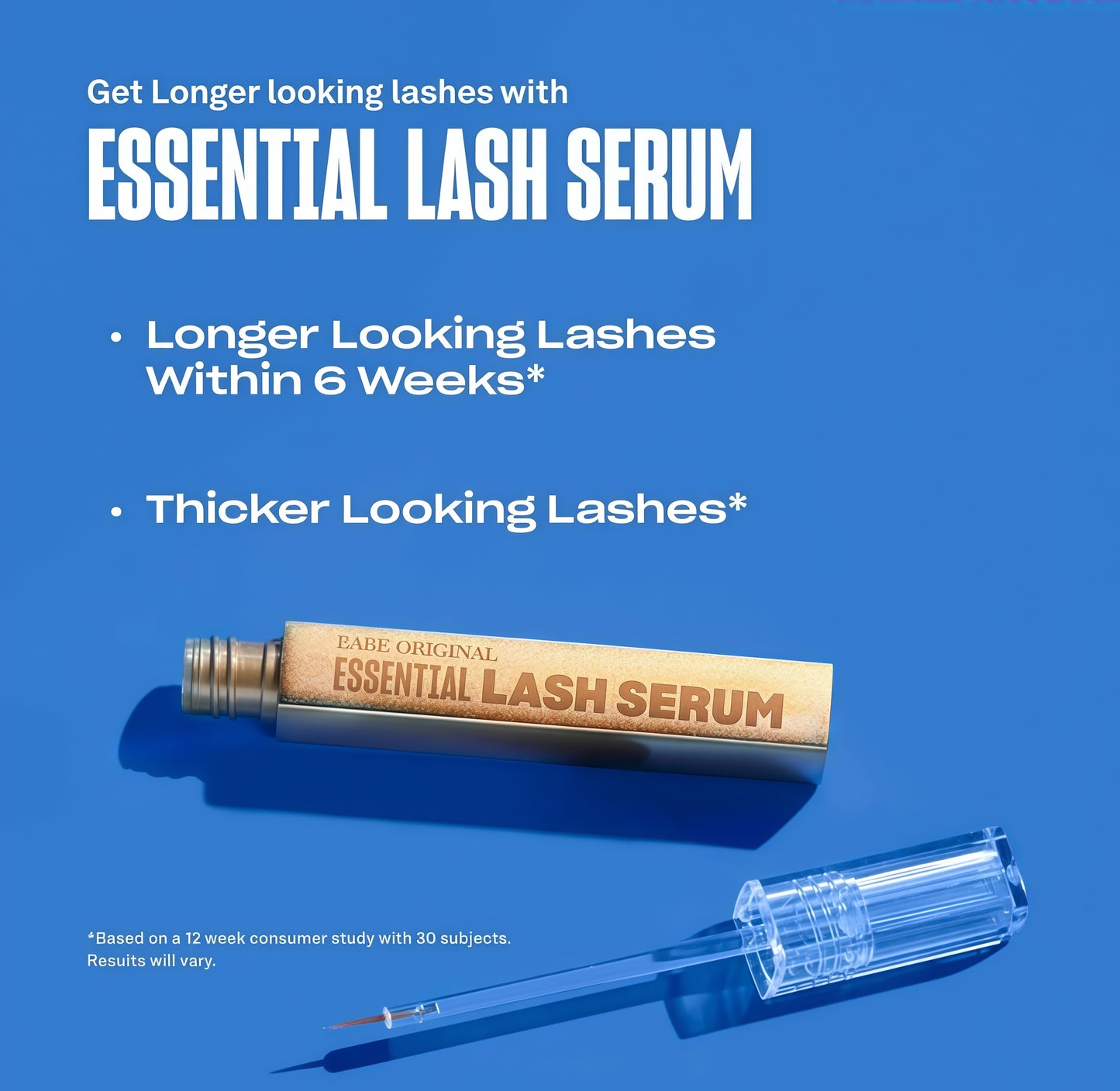 Babe Original Lash Serum-Fuller &Longer Looking Eyelashes, AdvancedLash Enhancing Treatment for NaturalLashes, Extensions & Eyebrows, Vegan &Cruelty-Free